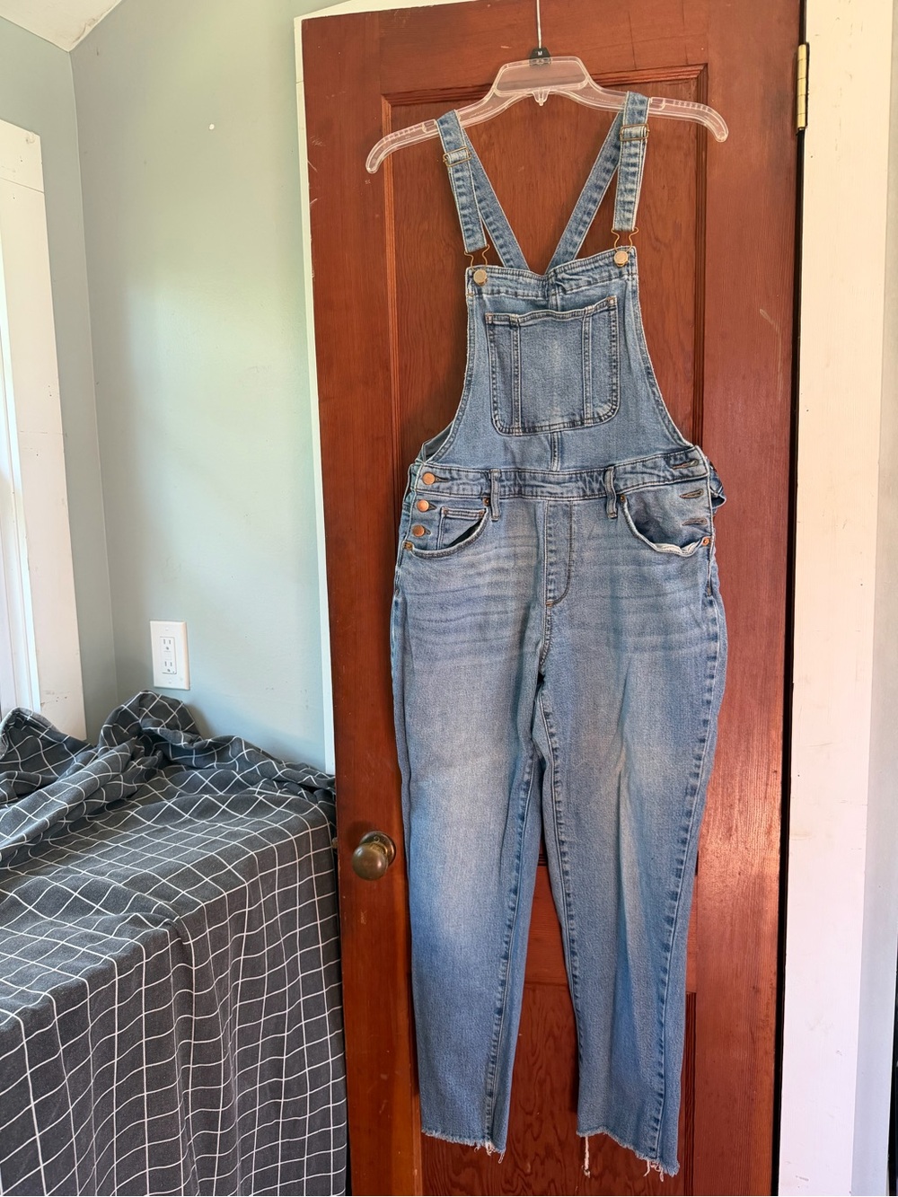 Light Blue Denim Women’s Overalls